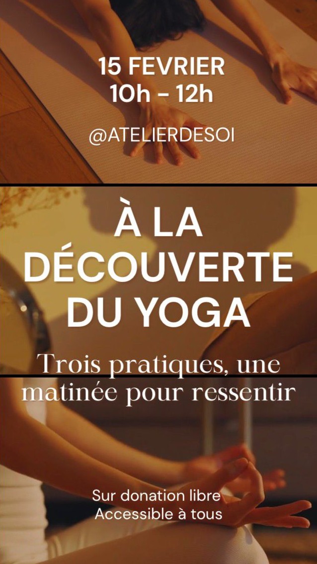 Atelier à la découverte du Yoga